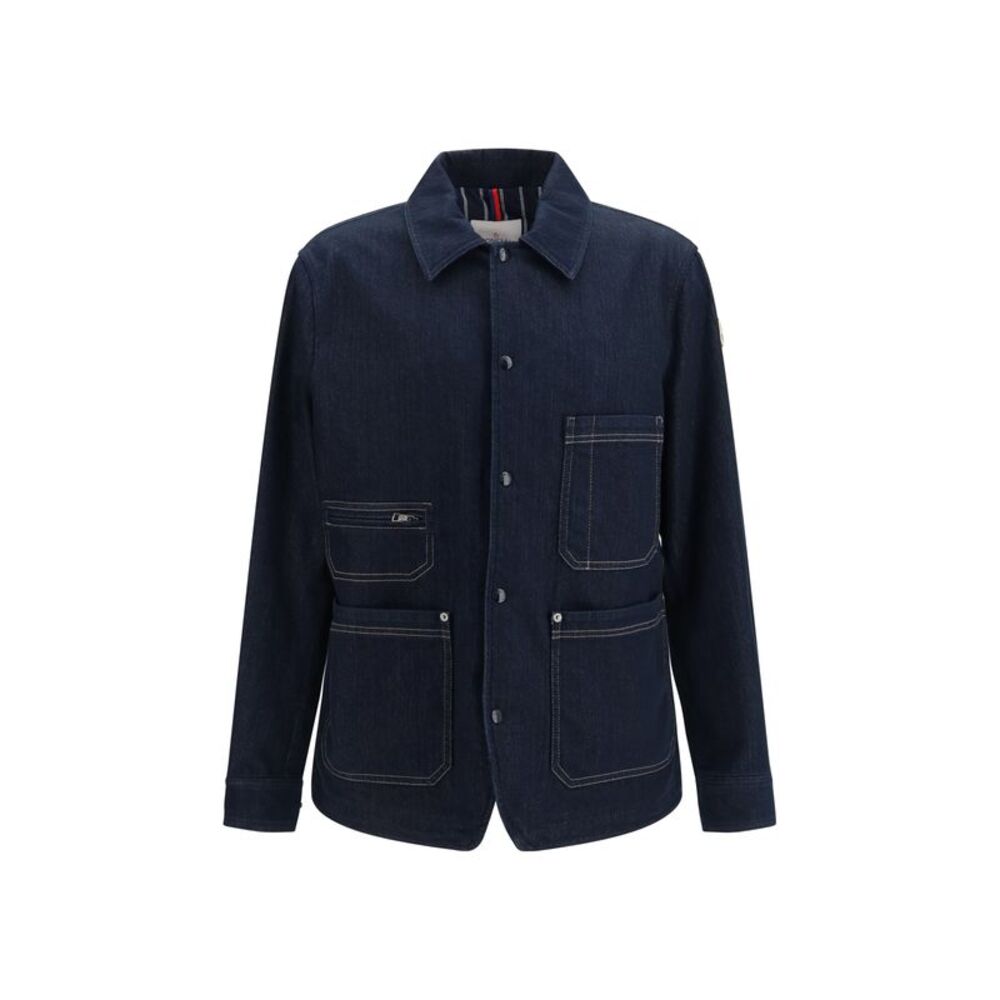 Moncler Men Haderu Denim Shirt Jacket